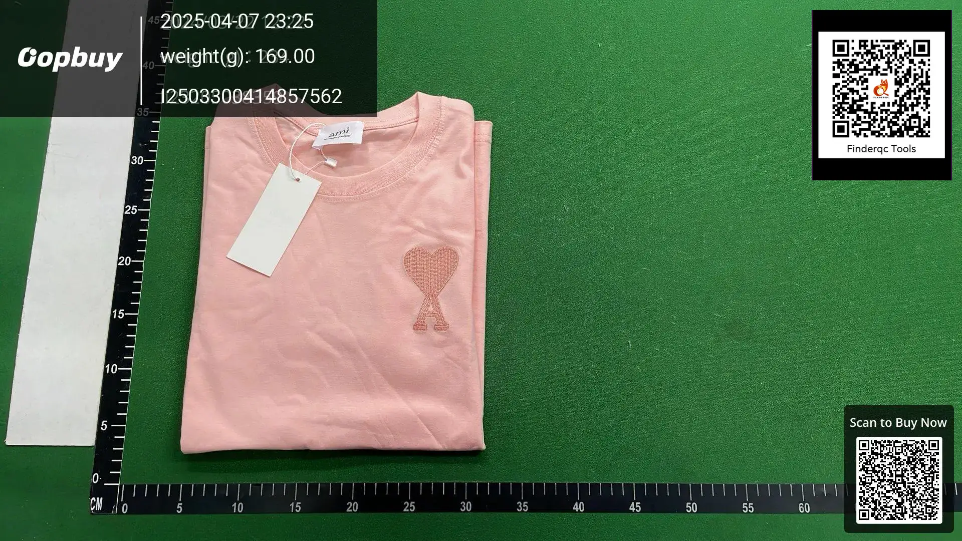 AMI Paris T-Shirt Pink