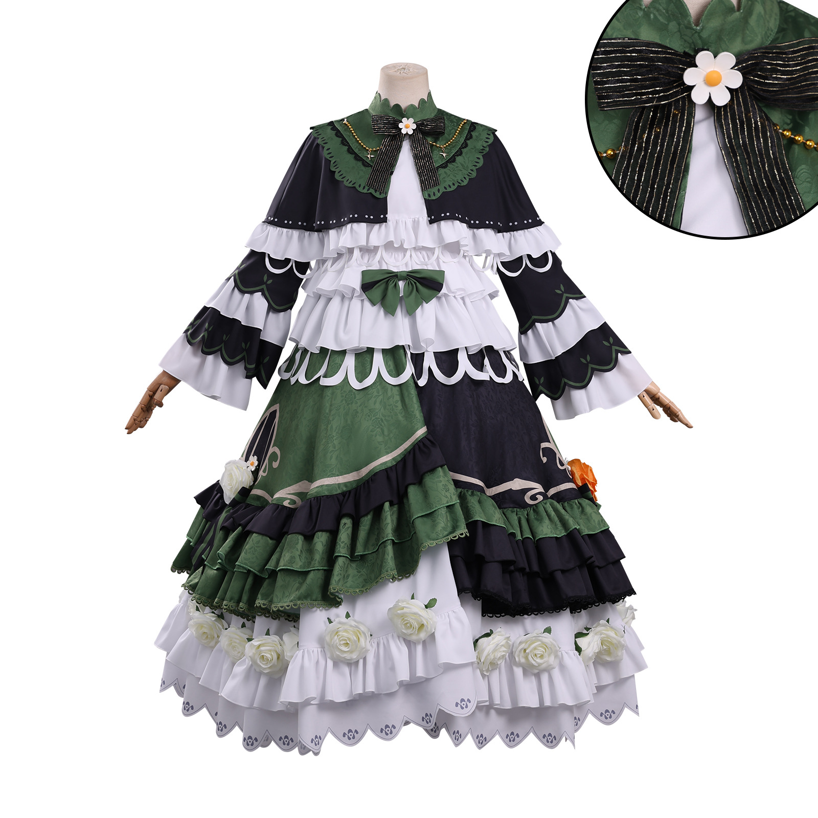 Magical Girl's Witch Trial Cosplay Costume: Fantasy Lady Farino Hanaharu Cosplay Game Anime Outfit