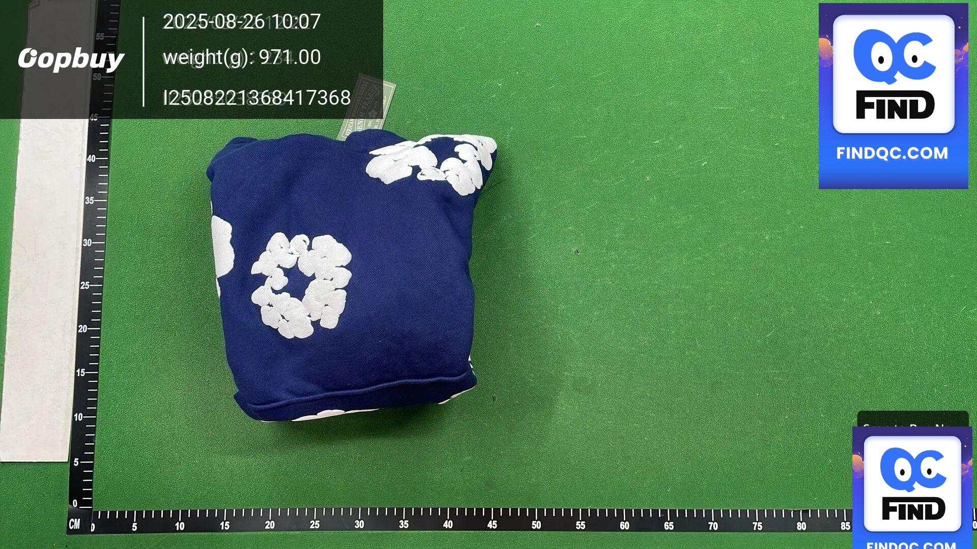 DENIM HOODIE QC