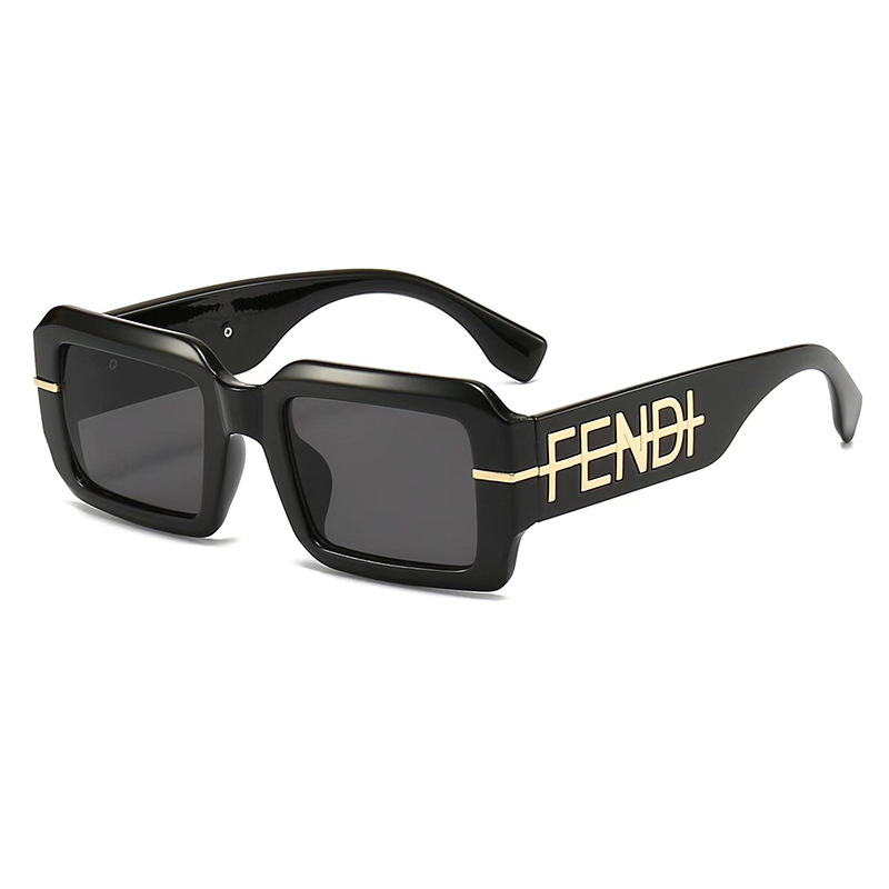 New European and American Internet celebrity fashion trendy square sunglasses men and women cross-border foreign trade personalized Street shooting frame sunglasses