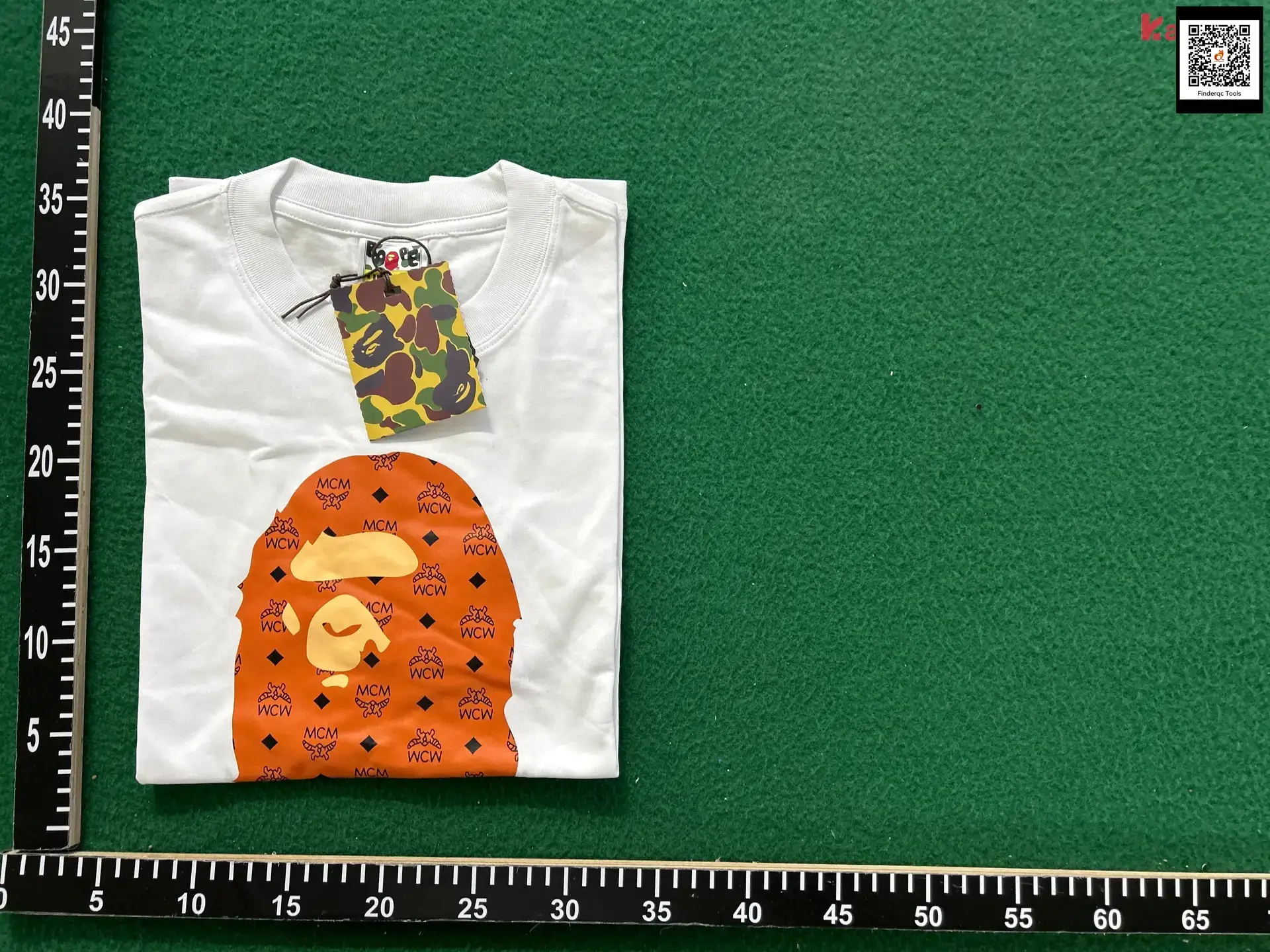 Chaopai cross-border wholesale supply of foreign trade a 260g blockbuster BAPE ape head shark short sleeve T-shirt 8
