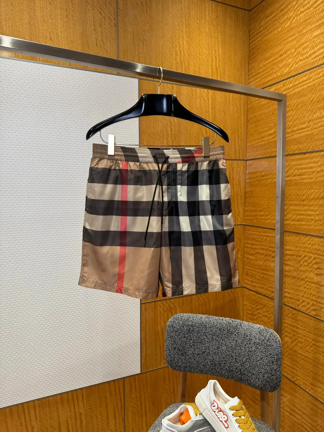 Burberry Plaid Casual Shorts