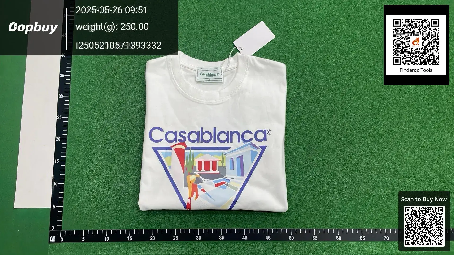 Cross-Border Casablanca Summer New Casablanca Logo Printed Men's and Women's Loose Short-Sleeved T-Shirts Trendy