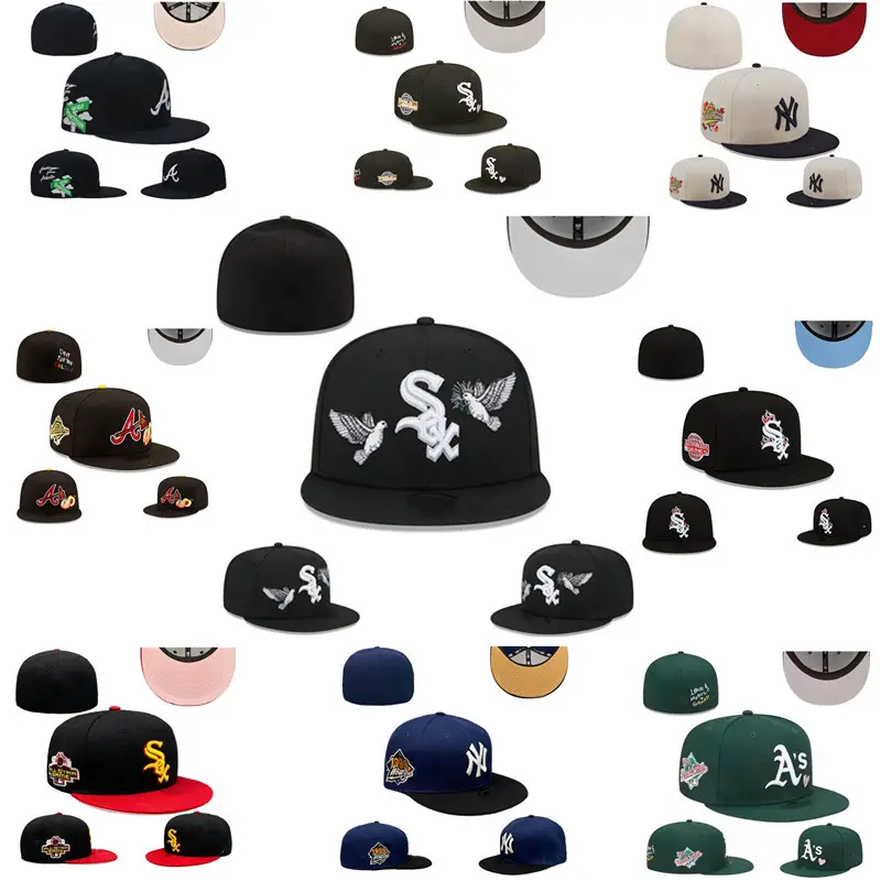 Popular Foreign Baseball Cap for Men and Women, Street Rap Dance Style, Black Unisex Large Brim Embroidered Sunshade Hip-Hop Cap