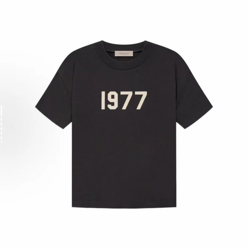Essentials 1977 SS22 Tee – Iron digital flock-print short-sleeve logo crew neck