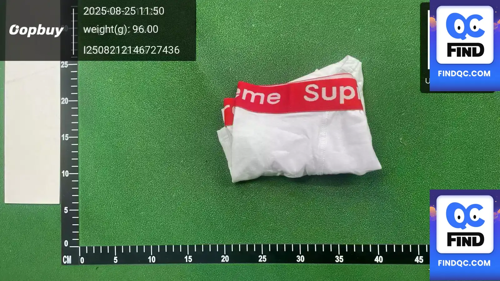 Supreme Underwear - White