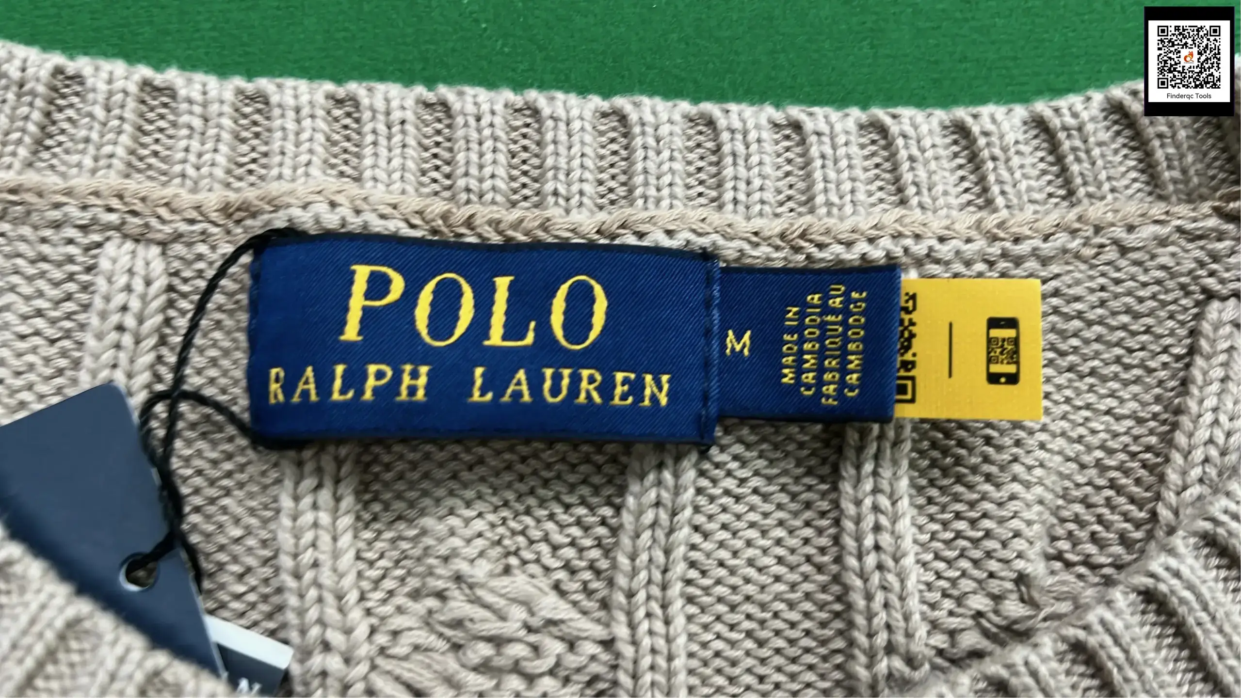 Sweep code ~ RL Ralph new round neck pony embroidered sweater retro twist round neck casual loose men's and women's