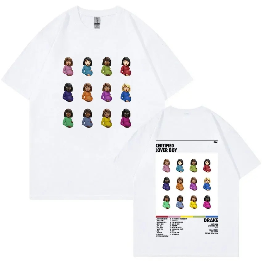 Rapper Drake Certified Lover Boy Album Print Graphic t Shirt