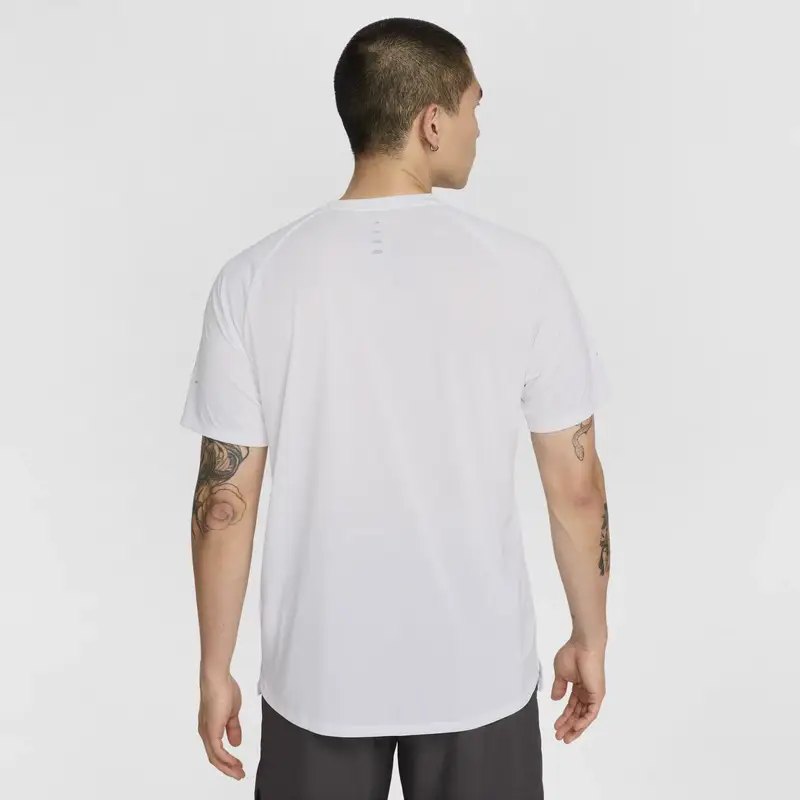Nike DRI-FIT Nike 25 Summer Men's Quick-Drying Short-Sleeved T-shirt Running Tops Hv5204-100 010