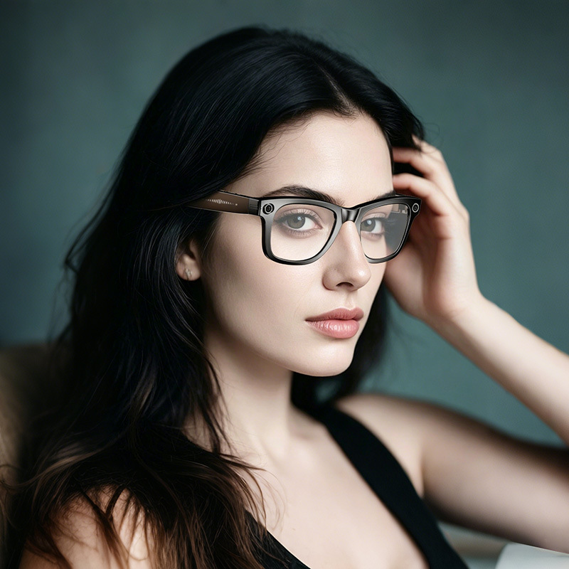 Cross-Border W610 Smart Glasses with Ai Voice Assistant, Translation, 800W Camera, Music Listening, Bluetooth Calling, Bluetooth Sunglasses