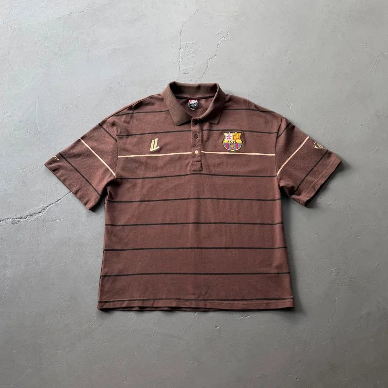 ultralight london high quality american street striped embroidery polo shirt lapel short sleeve t-shirt tee