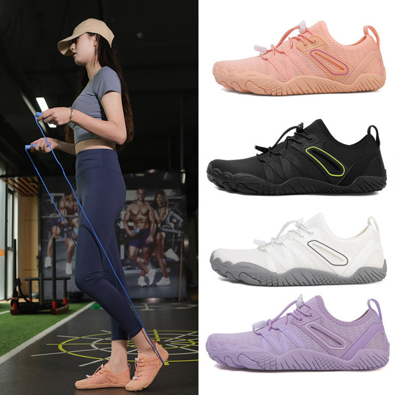 Barefoot Shoes for Men and Women, Home Sports Shoes, Non-Slip Soft-Soled Skipping Rope Yoga Shoes, Women's Indoor Special Treadmill Fitness Shoes