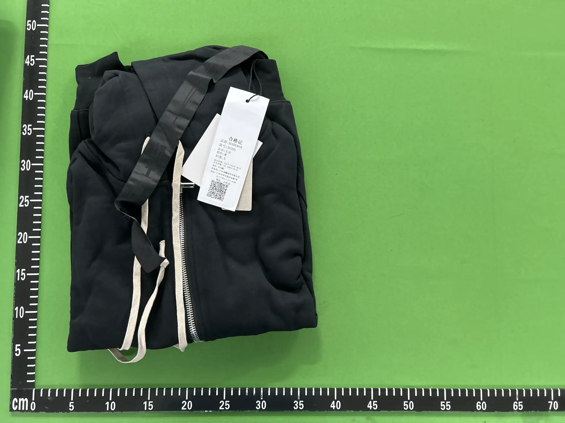 2020 New Arrival RO Series Subline Classic Black Zip-Up Hoodie Long Sleeve Sweatshirt Jacket for Men