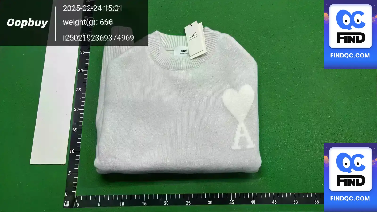 Ami Paris Crewneck Sweater