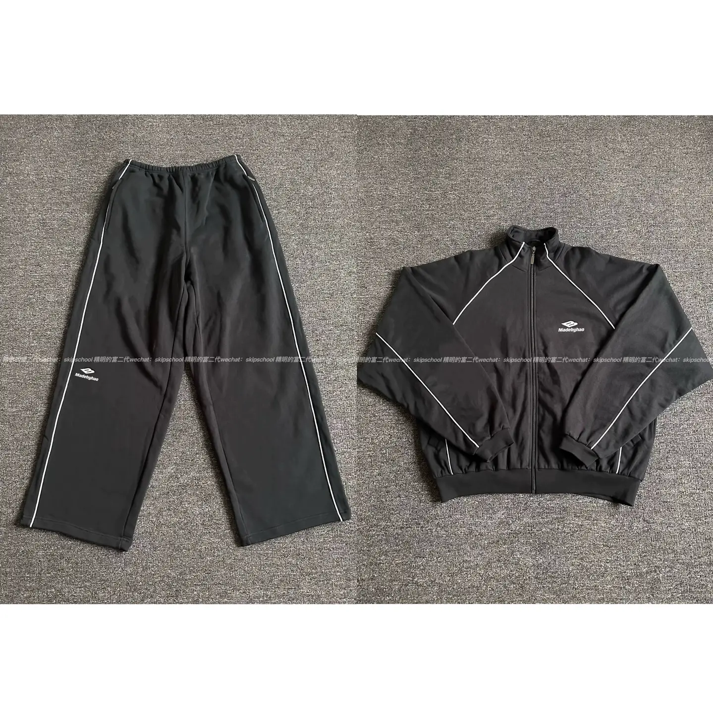 [Ceiling] 22Fw Sportsicon Double Line Sports Suit for Men and Women