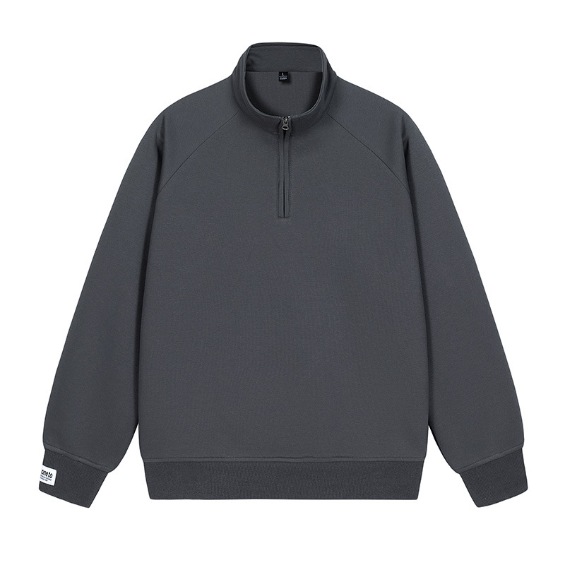 Men's wholesale Japanese-style stand collar sweater men's urban casual long-sleeved pullover young and middle-aged Autumn Sweater sweatshirt