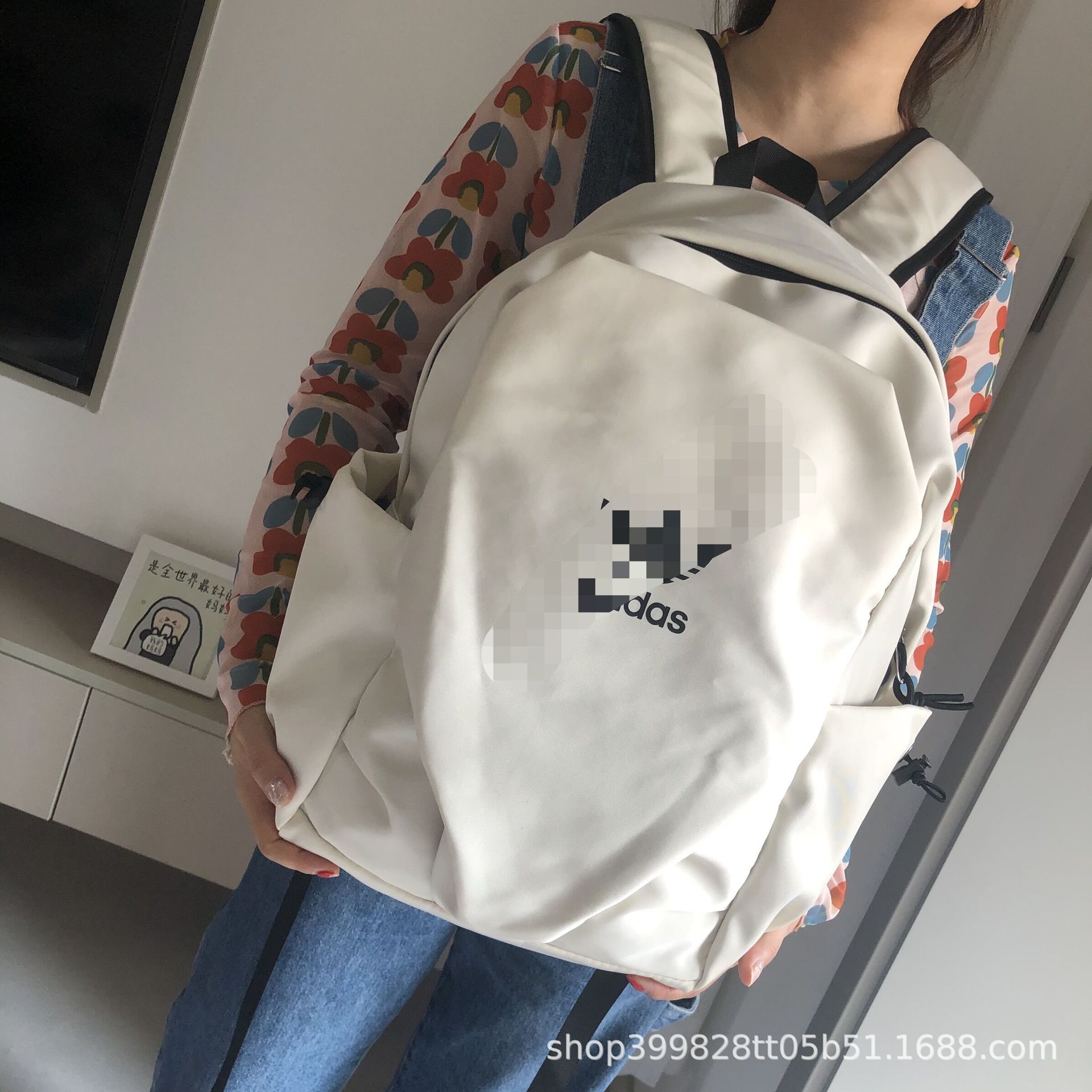 Simple Travel Backpack, Versatile Korean-Style Backpack, High-End Student School Bag, Large Capacity, Stain-Resistant Computer Bag Wholesale