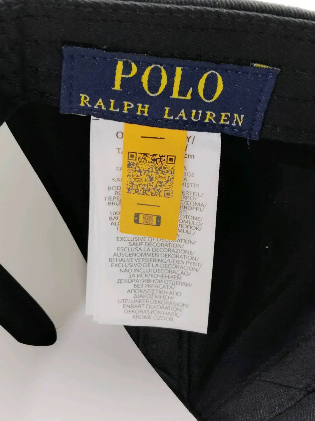 Polo Ralph Lauren Cap Black