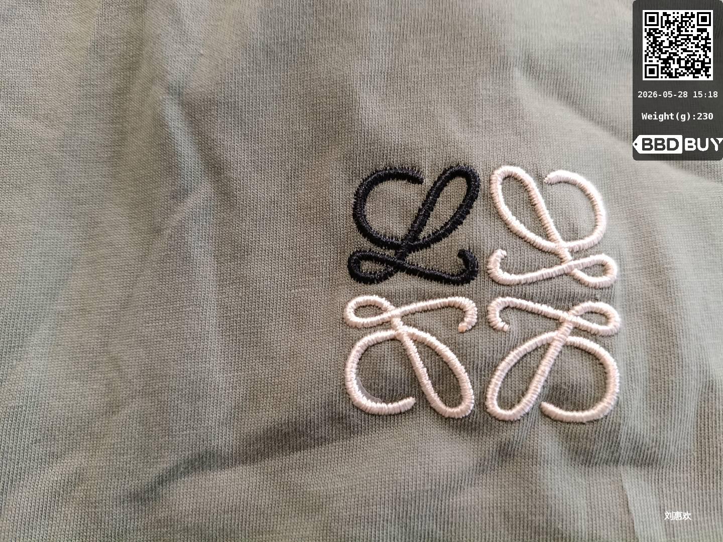Lw T-Shirt Foto QC de TAOBAO na Qualit.ly QC