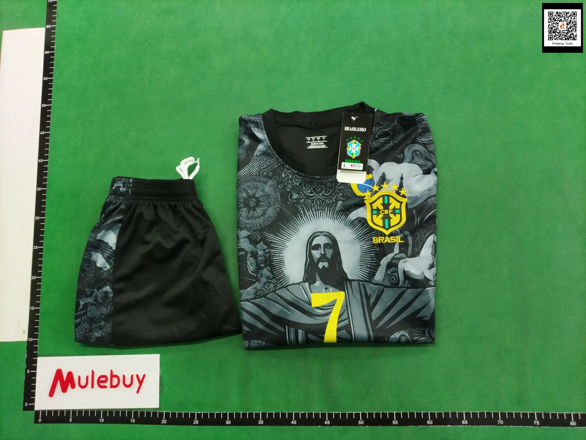2526 Brazilian Special Edition Football Uniform No. 7 Vinicius No. 9 Richarlison No. 10 Neymar Jersey Cross-Border