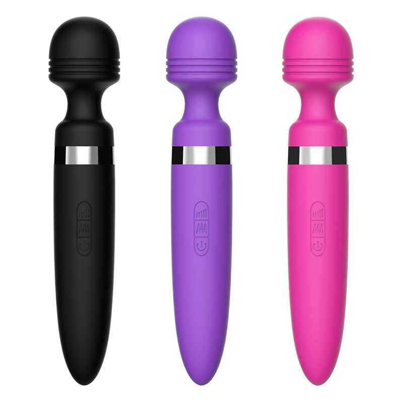 Female Large Av  Massage Masturbation Sex Toy Orgasm Adjustment Adult Sex Toy Electric Massage Stick Mute