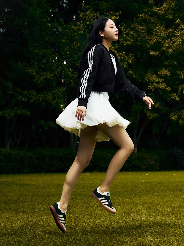 T-Head Shoes Samba Og Classic Retro Sports Sneakers Moral Training Shoes Women's Adidas Adidas Clover