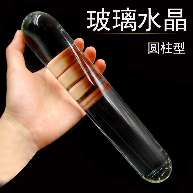 Glass Crystal Penis for Men and Women g Point Backcourt Masturbation Stick Adult Sex Toys Factory Wholesale Direct Sales