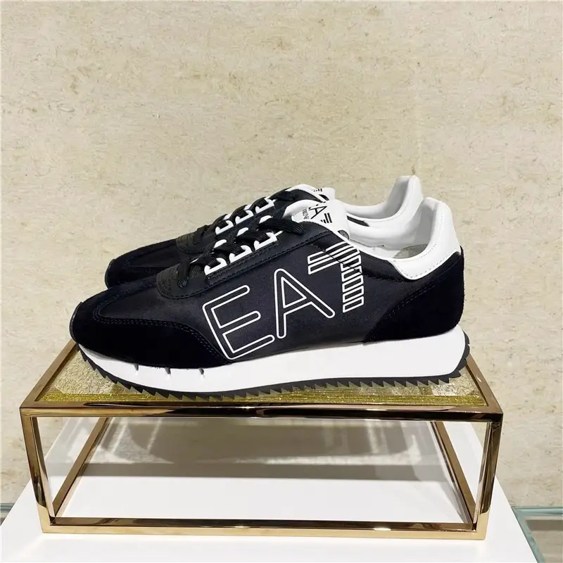 Summer European Men's Casual Shoes, Flat Shoes, Men's Simple, Comfortable, Breathable Sports Shoes, Running Shoes