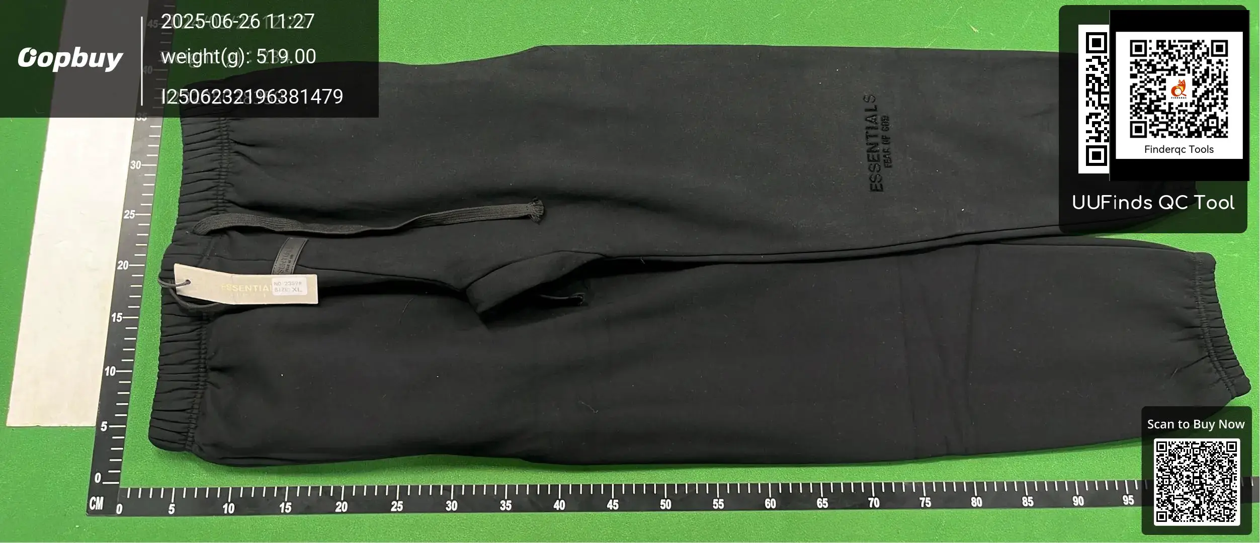Fear of God Essentials Sweatpants Black