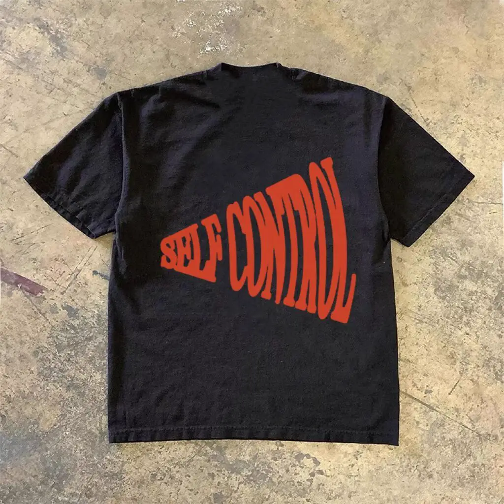 Overseas Orders Tail Goods ~ Cut Label Withdraws Export American Heavyweight Pure Cotton Short-Sleeved T-Shirts for Men and Women Loose and Versatile Tops