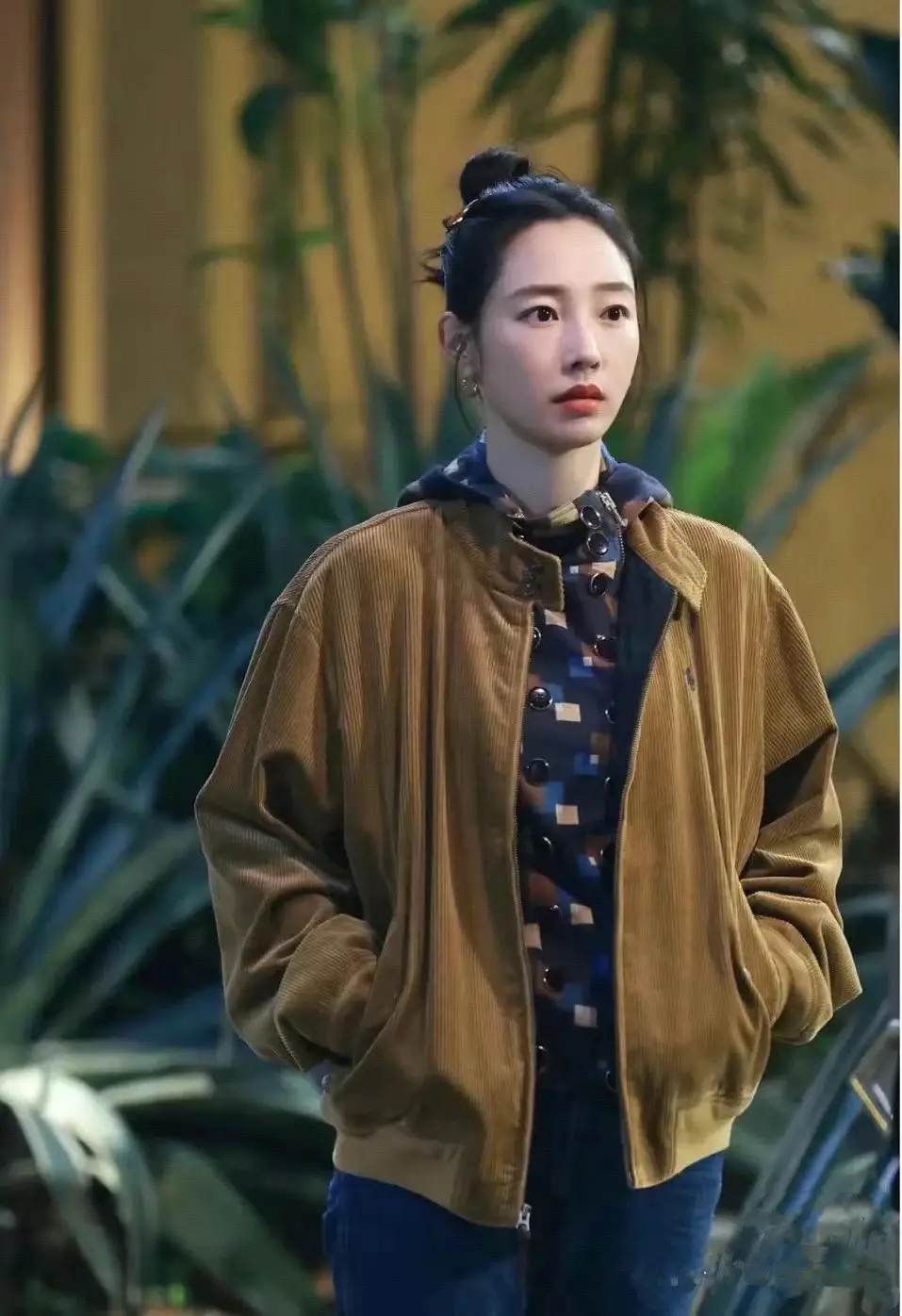 RL Corduroy jackets for men and women, same style as Bai Baihe corduroy jackets for men and women, same style as Bai Baihe B