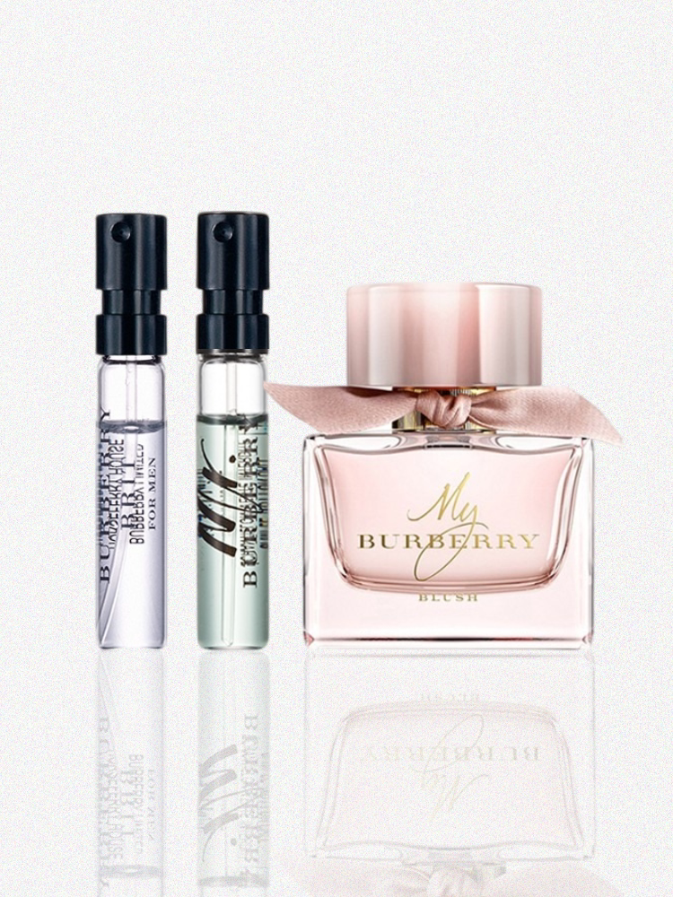 Burberry London Haute Couture Tudor Rose Stroll Windsor Floral Pink Perfume Sample