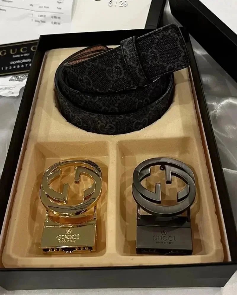 Gucci GG Belt Set
