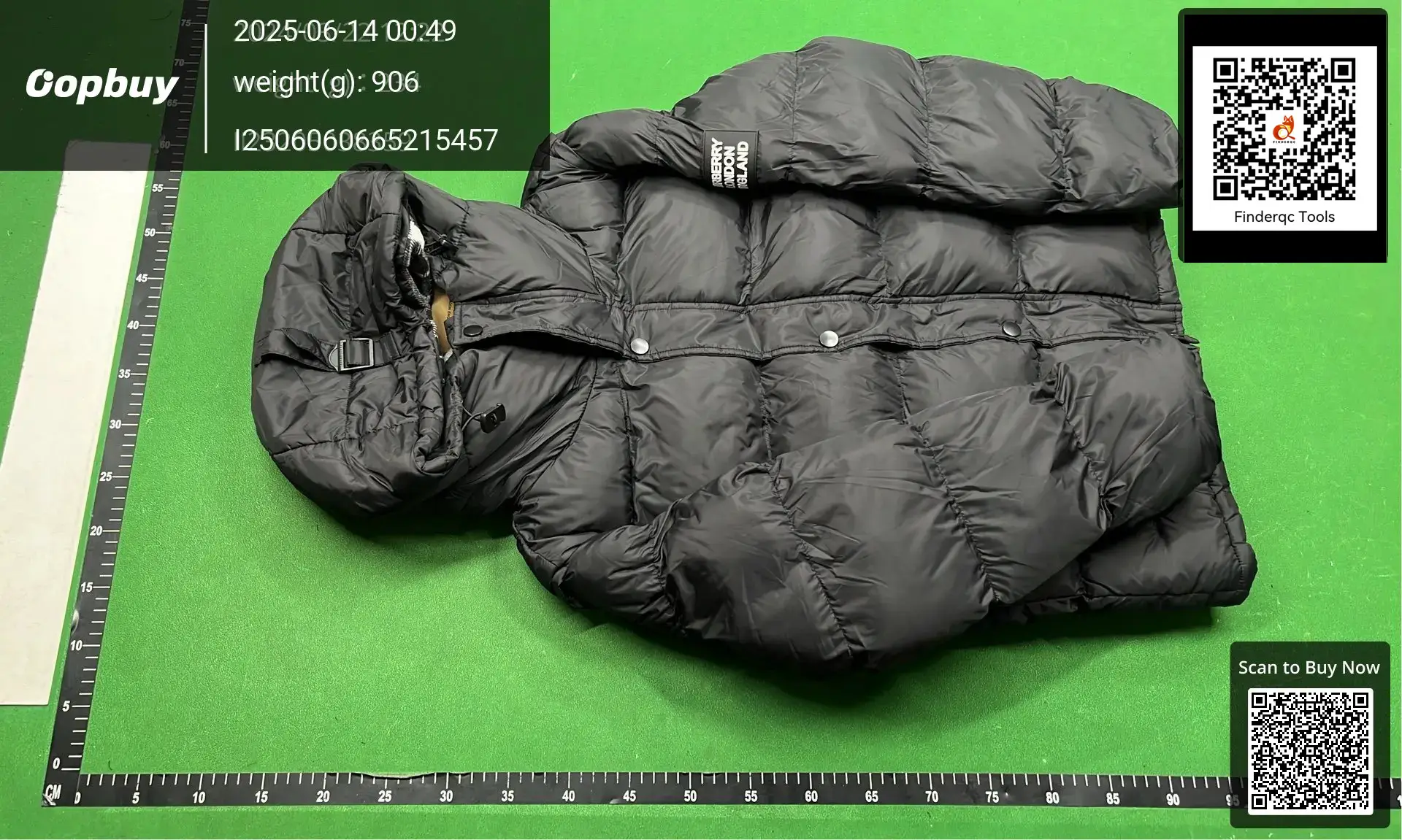 Burberry London England Puffer Jacket Black