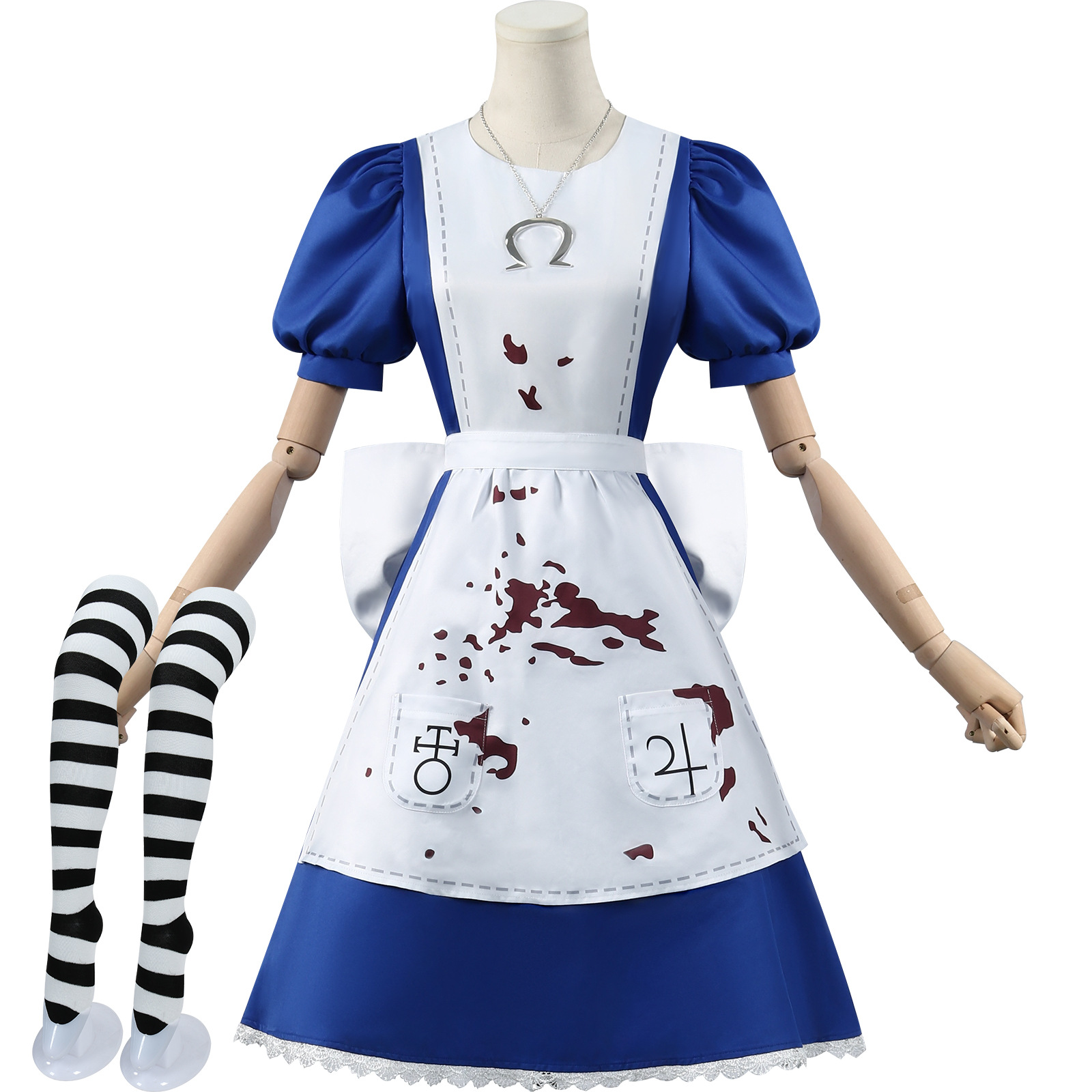 In-Stock Alice Madness Returns Cosplay Alice Maid Outfit Cosplay Costume American Tv Series Alice Alice Cosplay