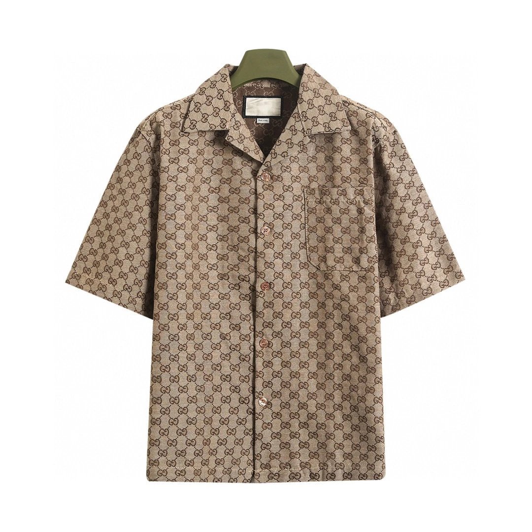 Gucci GG pattern short sleeve shirt