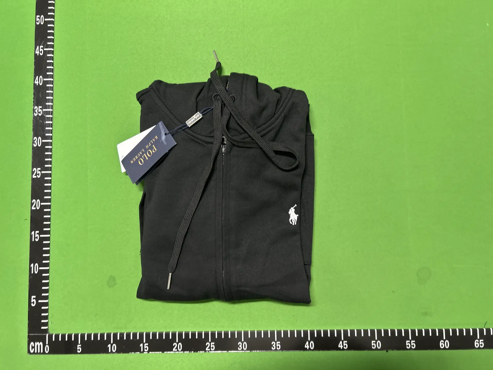 Polo Ralph Lauren Full Zip Hoodie Black