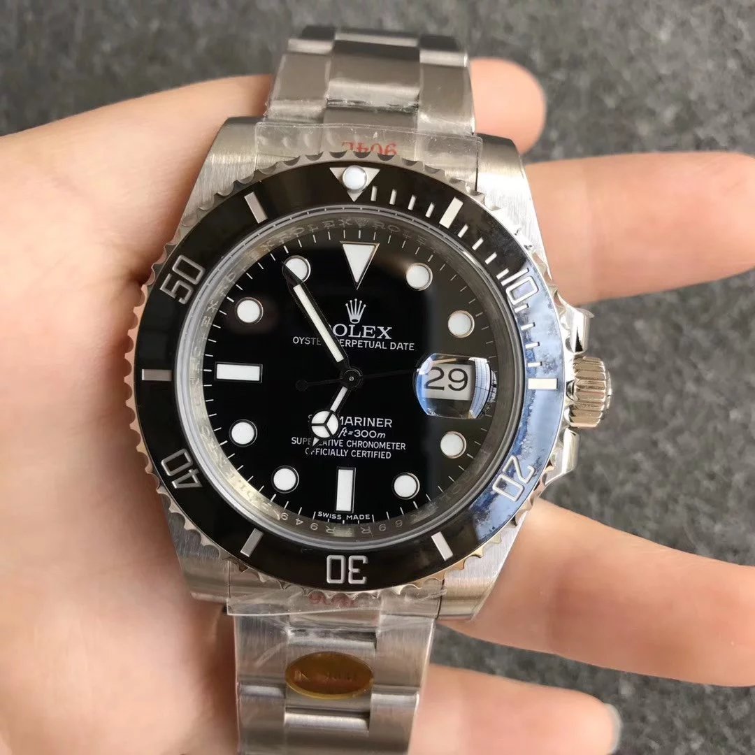 N厂【V10】升级版，劳力士(ROLEX)潜航者系列黑水鬼型号116610LN