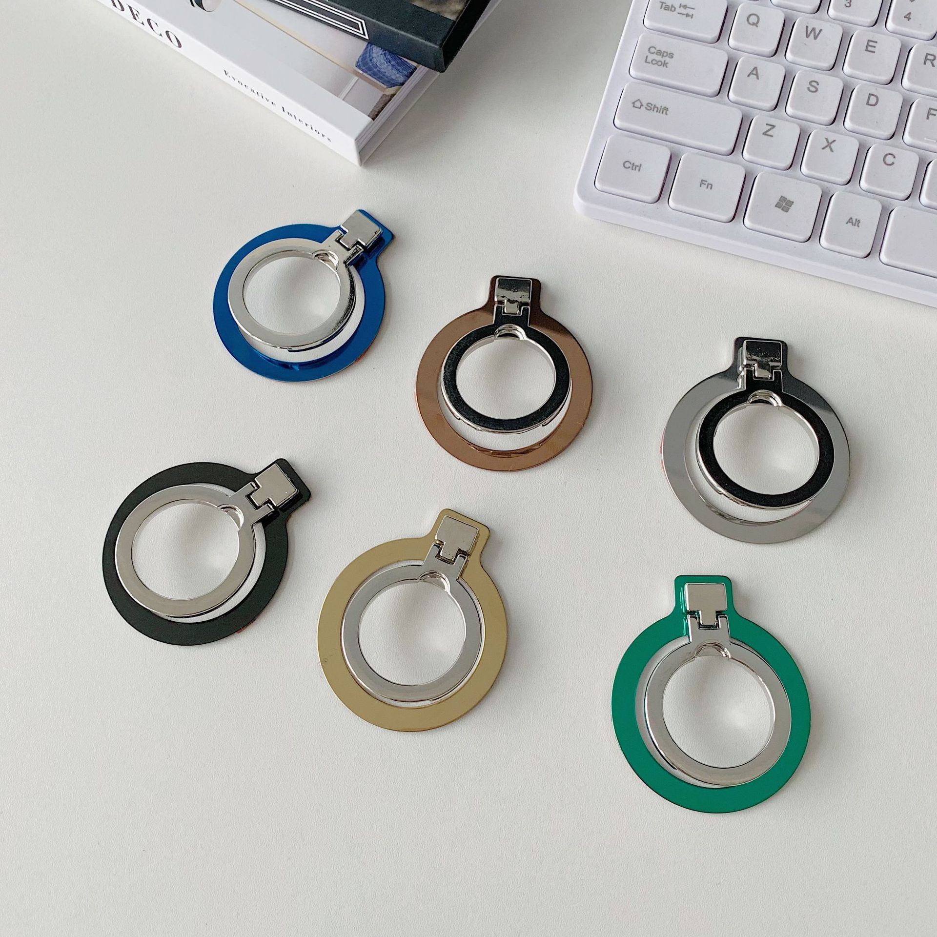 Suitable for Magsafe Mobile Phone Holder, Apple 15 Ring Compatible, Wireless Charging, Car and Desktop Multifunctional, Lightweight and Thin