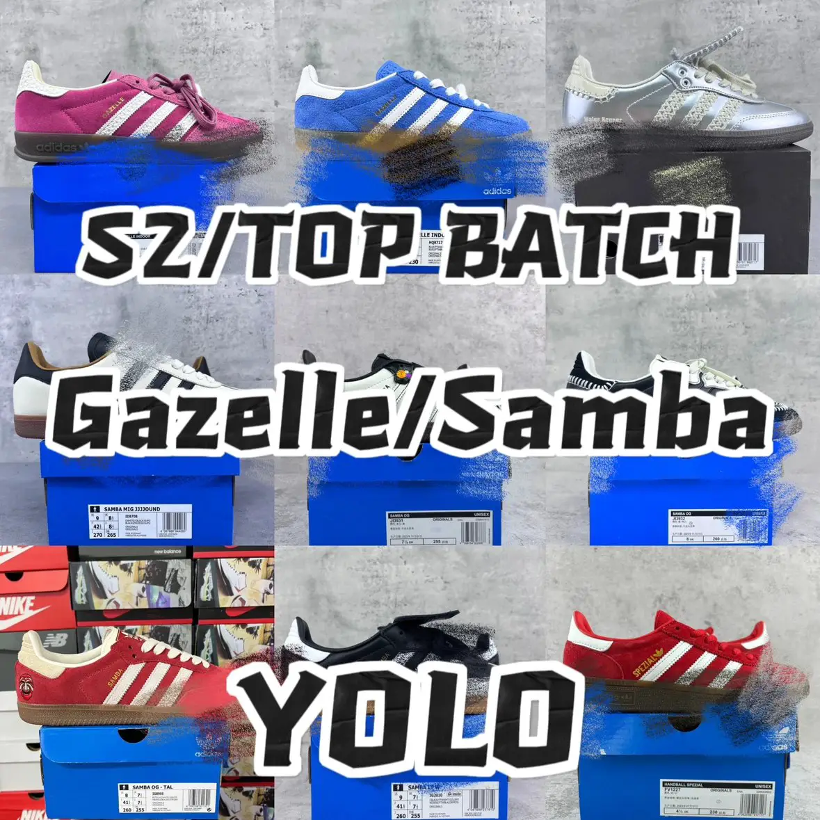 【S2/TOP版】link1 Gazelle Samba OG