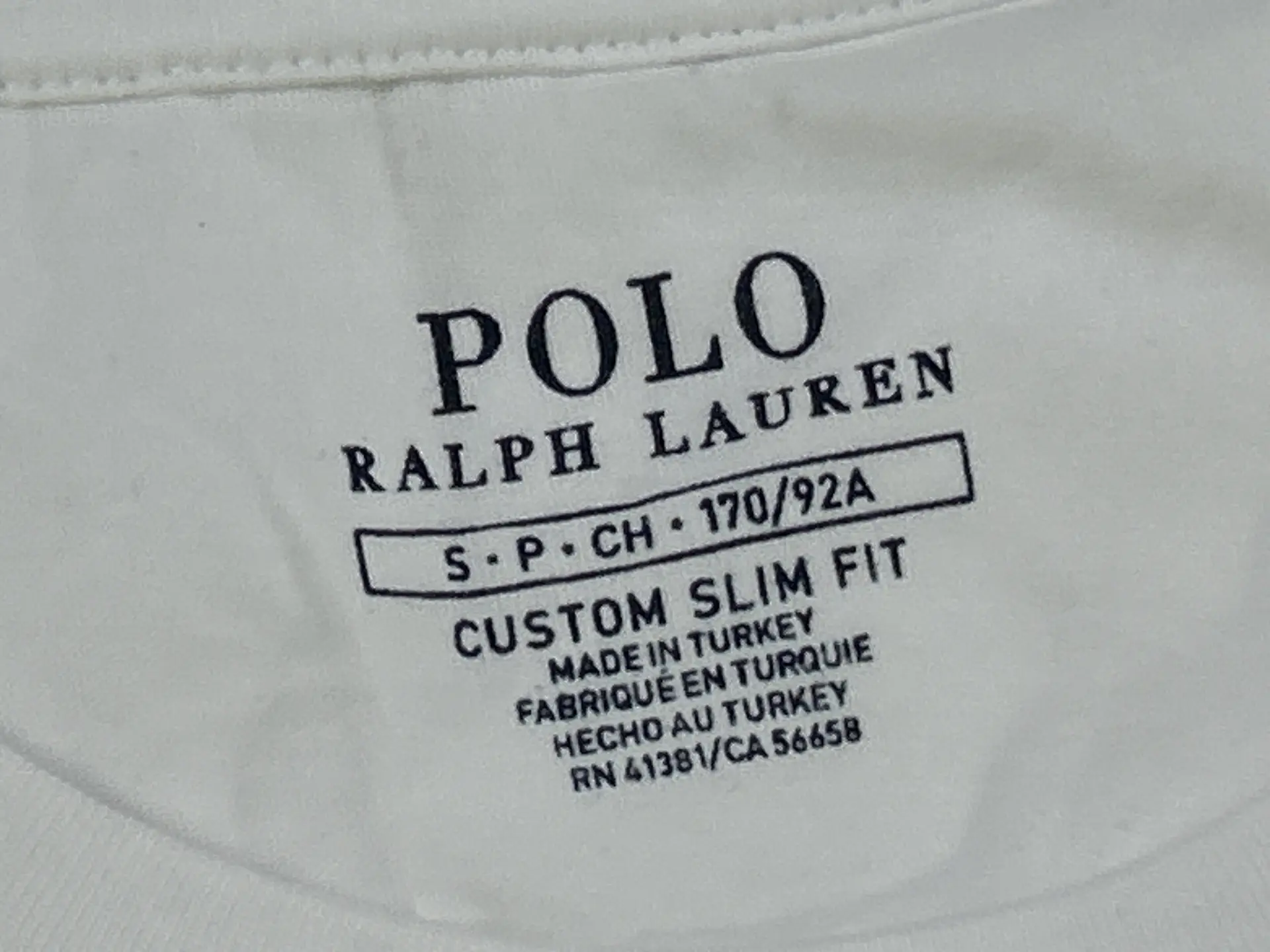 Polo Ralph Lauren Custom Slim Fit T-Shirt