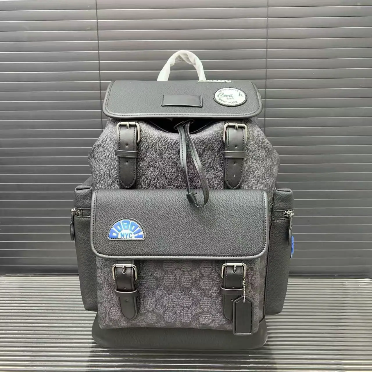 New Large Capacity Backpack Leather Men's Travel Bag Cross-border Leisure Backpack Travel Bag Student Schoolbag Carriage