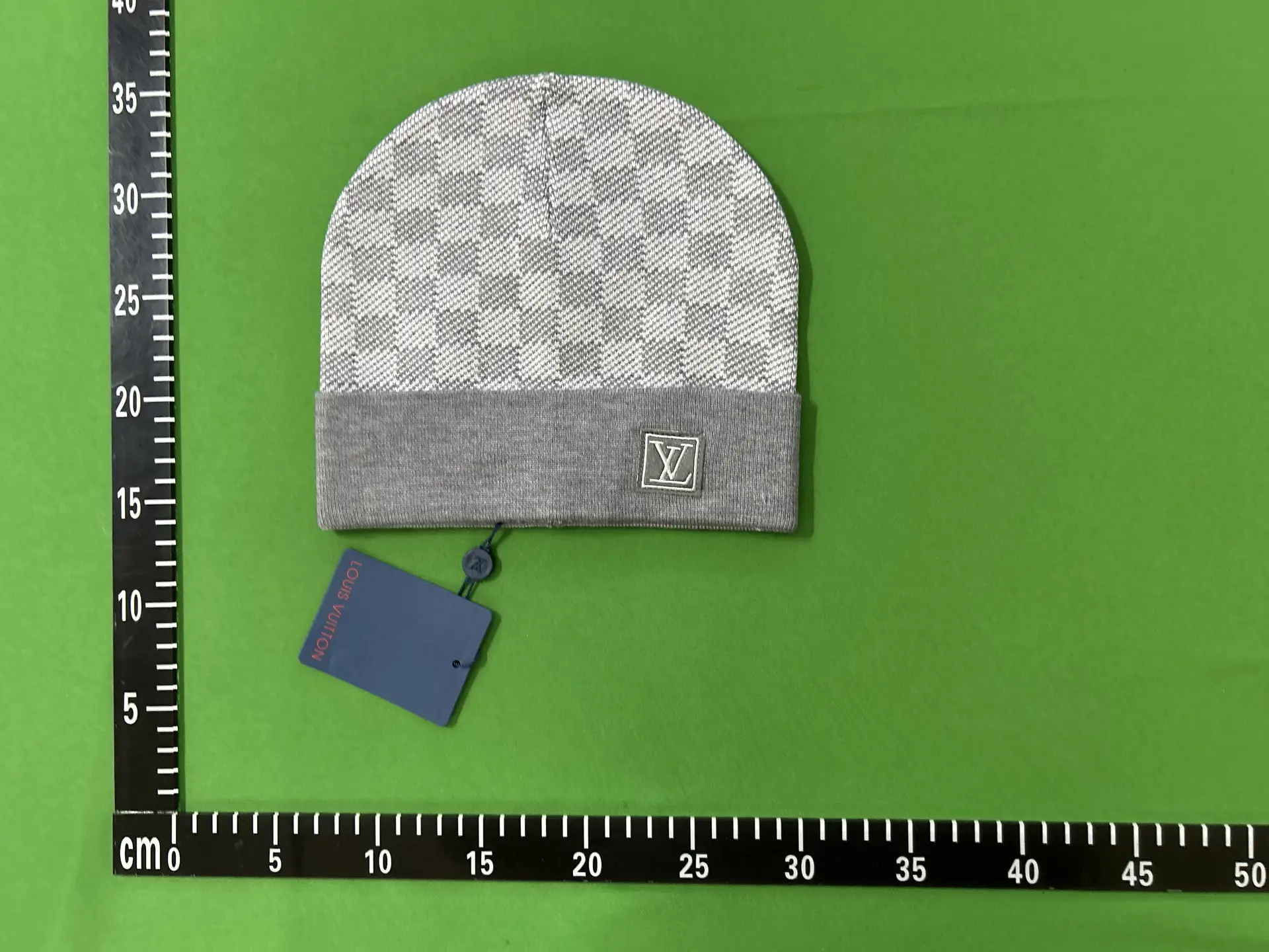 Louis Vuitton Damier Beanie Grey