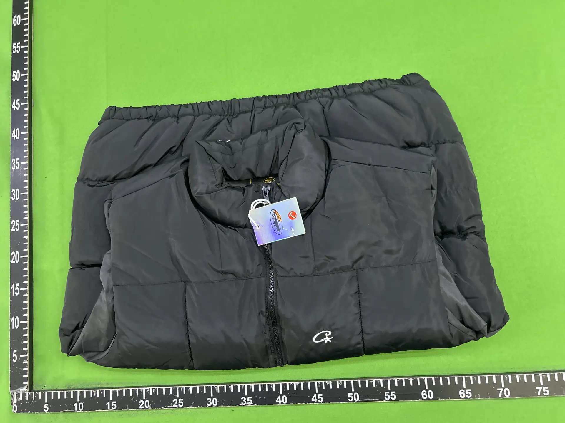 CK puffer jacket black