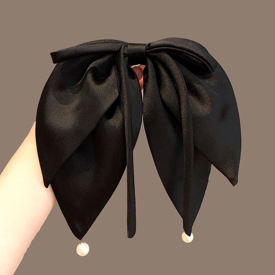 Retro Bow Velvet Hair Clip for Women, Atmospheric Hair Clip for the Back of the Head, 2025 New Hair Accessories and Headwear