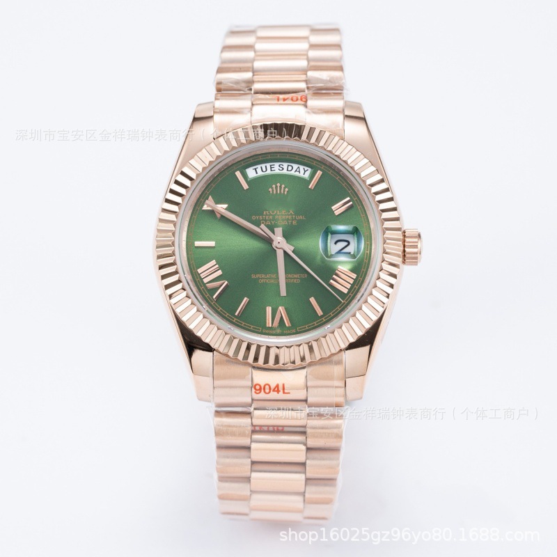 Laojia Datejust Series Mechanical Men's Watch Dual Calendar Fully Automatic Mechanical Watch Waterproof High-Quality Stainless Steel Men's Watch QC-foto från 1688 på Qualit.ly