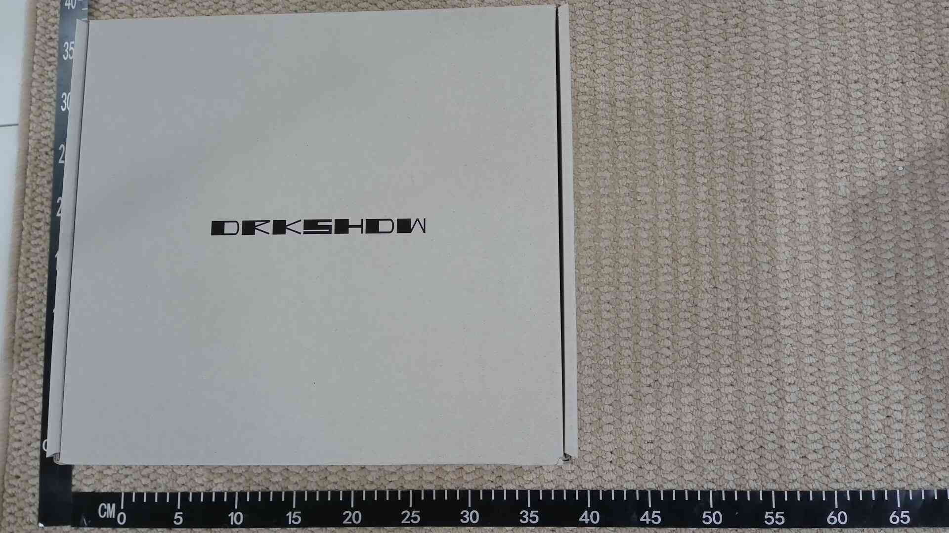 DRKSHDW Black Lace-Up Platform Boots QC