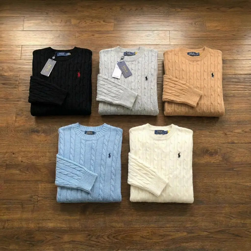 R*lph L*ur*n Cable Knit Sweater