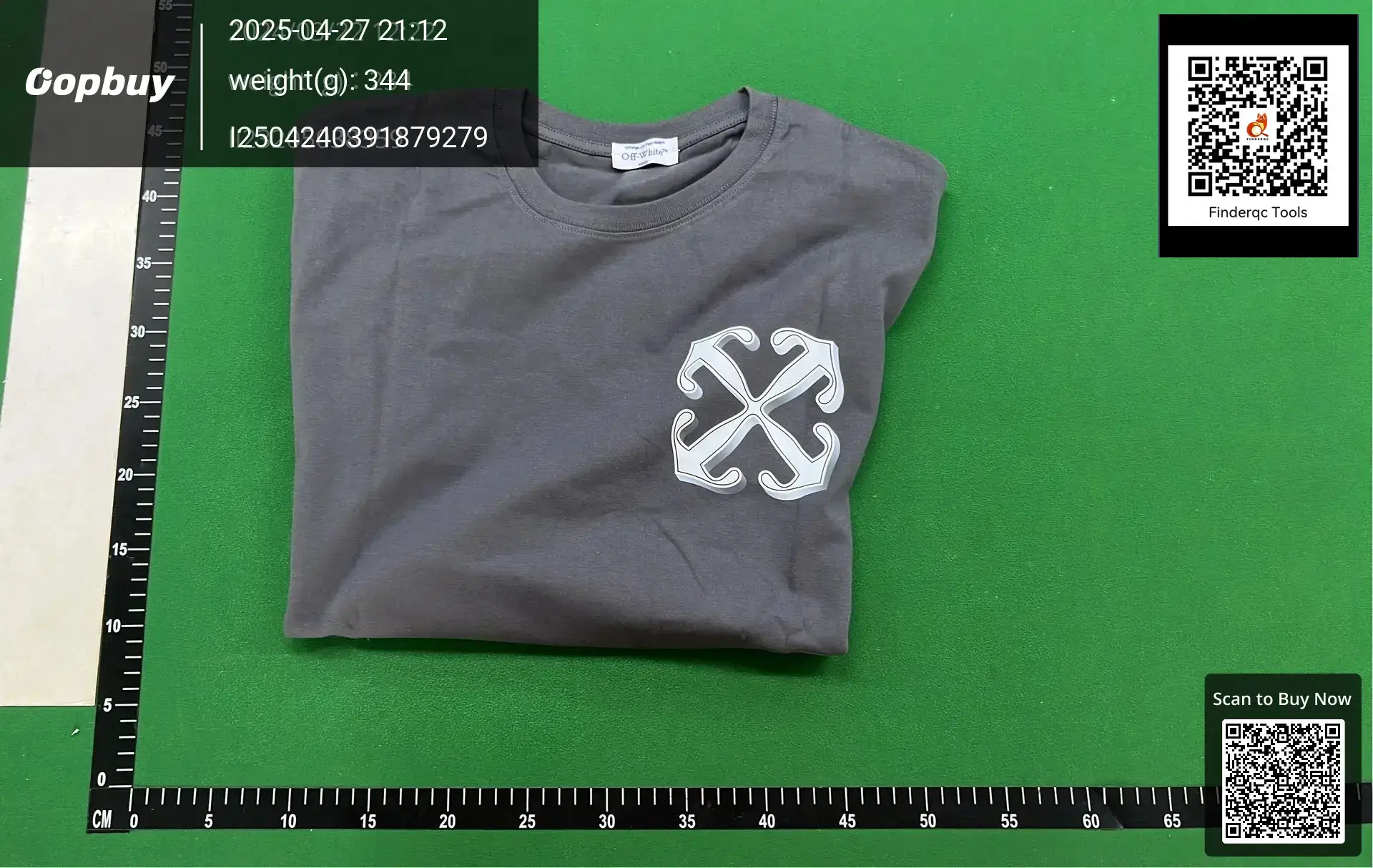 Foreign trade summer new OFF-WHITE cotton 260g heavy dragon arrow printed short sleeve T-shirt for men and women