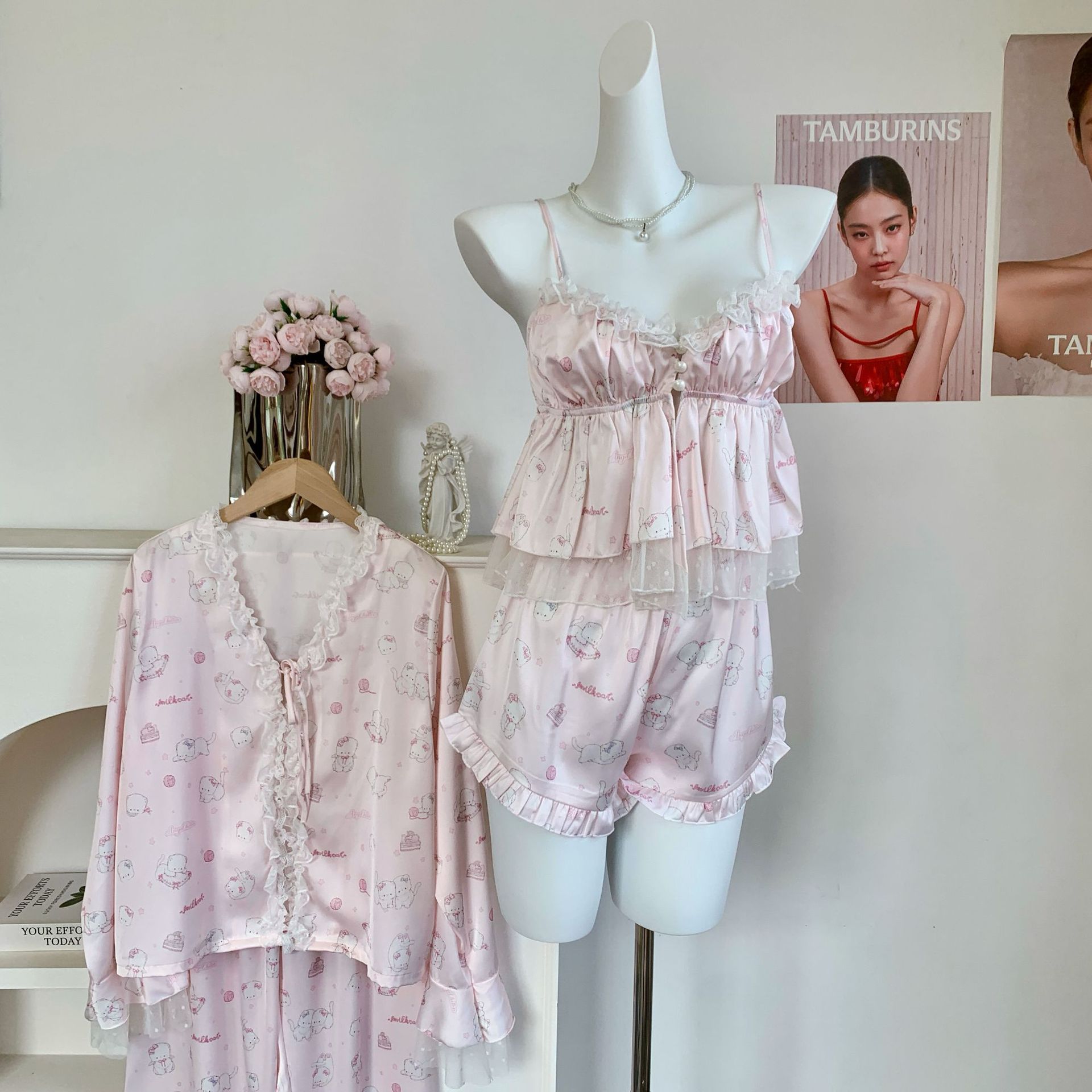 milkcat Hello Kitty Sleepwear Set
